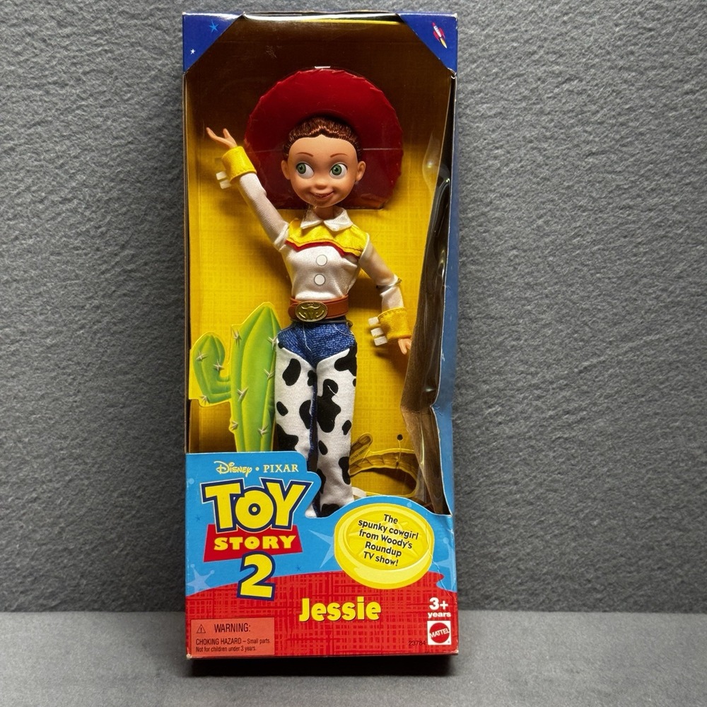 Toy Story 2 Jessie Doll 1999 Mattel NIB Disney Pixar Cowgirl Figure NEW